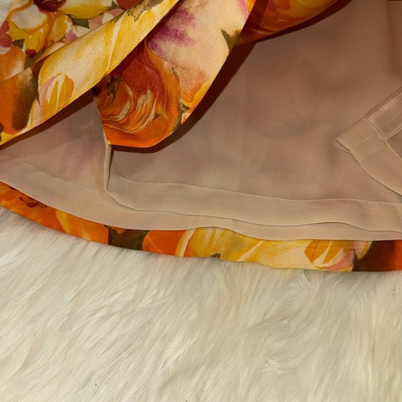 Liz Claiborne Size Petite Floral Skirt - Picture 4 of 7